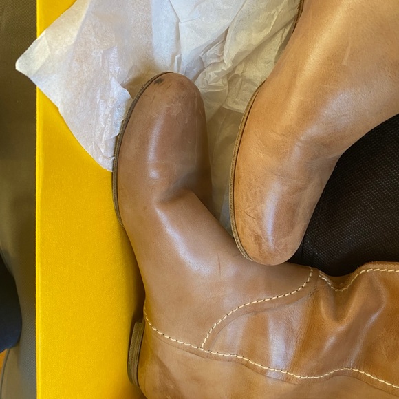 Chloe Tall Brown/Tan Boots - Picture 5 of 5